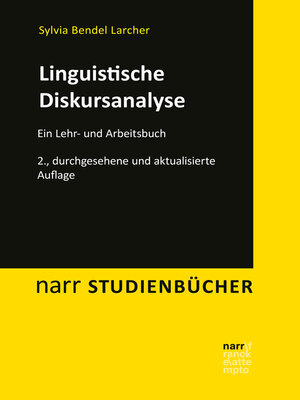 cover image of Linguistische Diskursanalyse